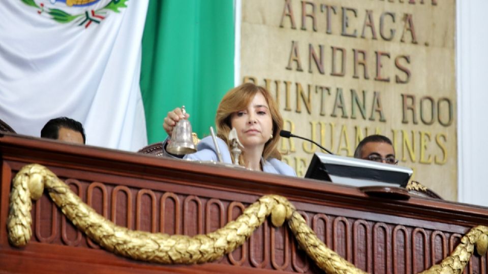 Gabriela Salido, presidenta del Congreso CDMX.