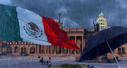 ¡Prepara tu paraguas! Se esperan lluvias para este fin de semana Patrio