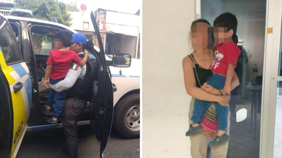 Localizan a madre de niño extraviado