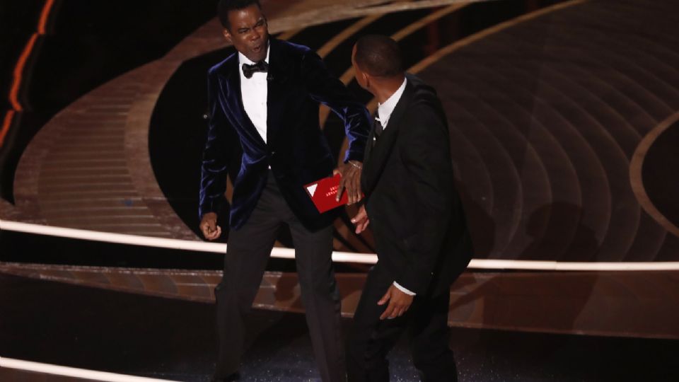 Will Smith abofeteando a Chris Rock.