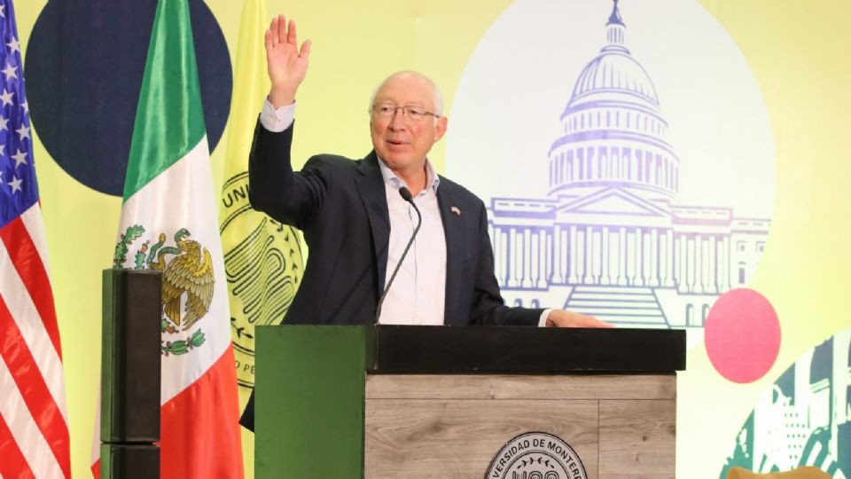 Ken Salazar, embajador de EU en México.