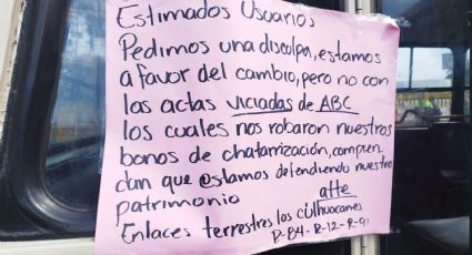 Conflicto entre transportistas y SEMOVI por corredor vial en Taxqueña