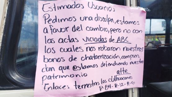 Conflicto entre transportistas y SEMOVI por corredor vial en Taxqueña