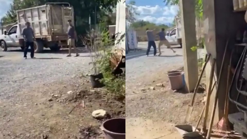 Captan pelea de integrante de grupo pesado y ex alcalde de hualahuises