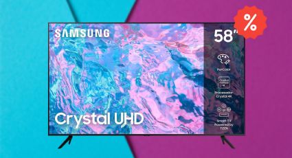 Pantalla Samsung 4K de 58” tiene descuento de 5 mil pesos en Coppel