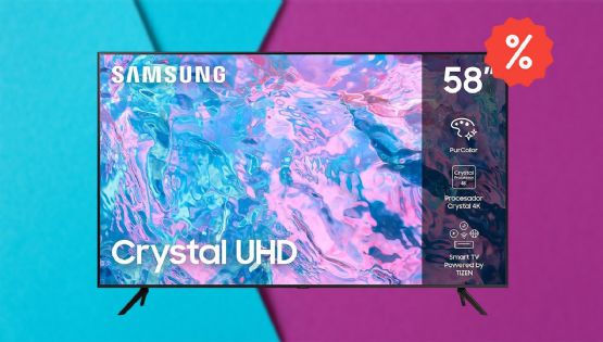 Pantalla Samsung 4K de 58” tiene descuento de 5 mil pesos en Coppel