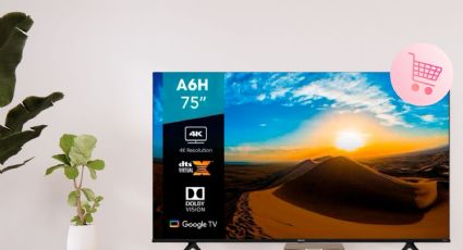 Sears: Pantalla Hisense de 75" tiene descuento de 7 mil pesos en línea