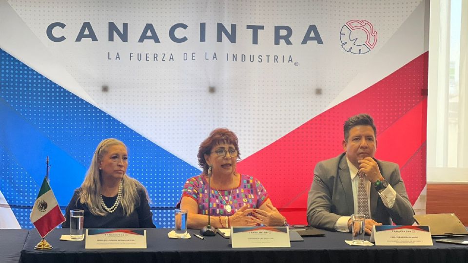 La presidenta de canacintra, Esperanza Ortega, anunció la conformación de la Agenda ”La Fuerza de las Propuestas”.