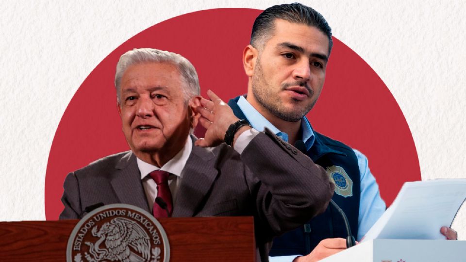 AMLO y Omar García Harfuch