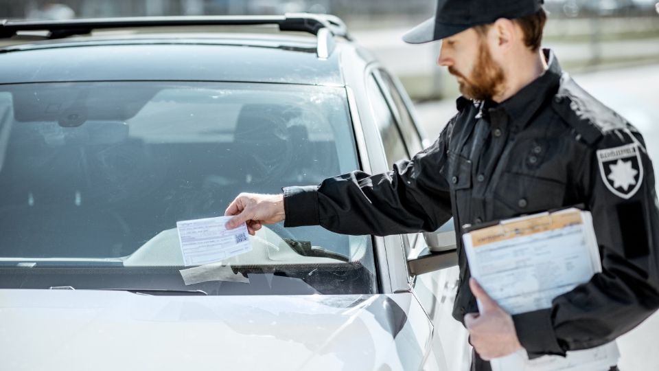 Multa por estar mal estacionado