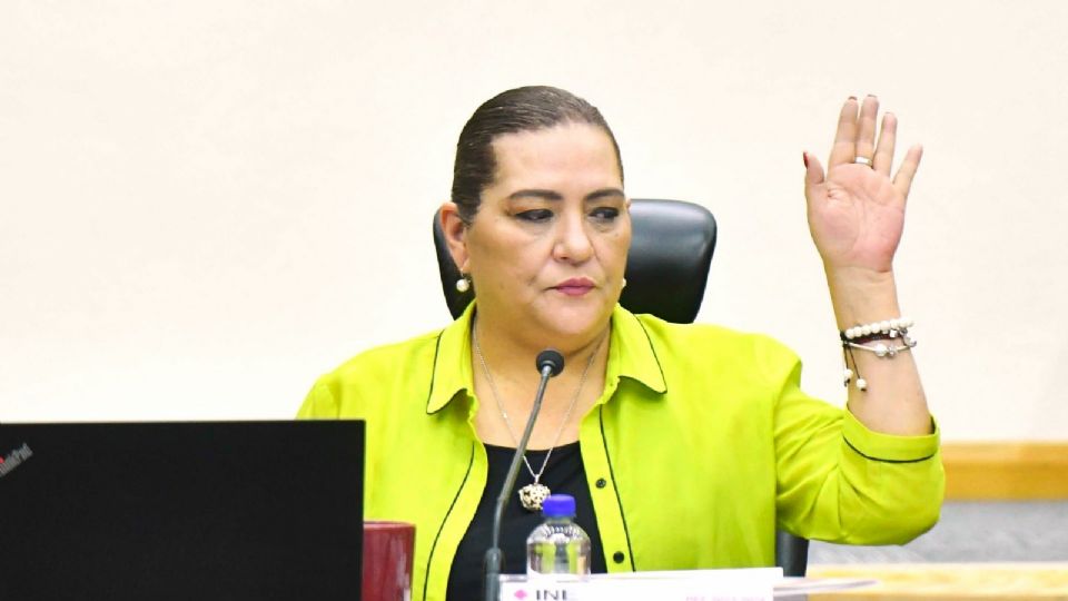 Guadalupe Taddei, consejera presidenta del INE.