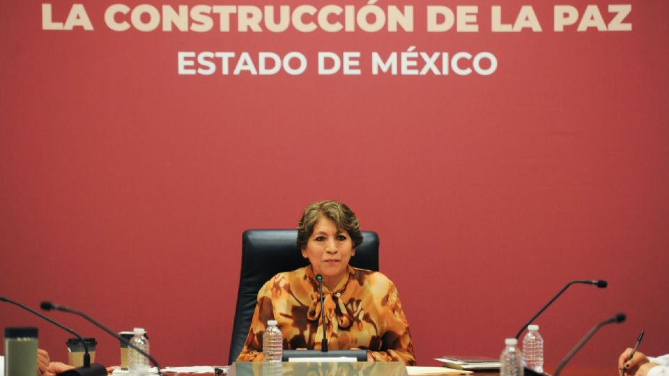 La Gobernadora Delfina Gómez dirige el trabajo con instancias de seguridad federales, estatales y locales en la Mesa de Coordinación para la Construcción de la Paz