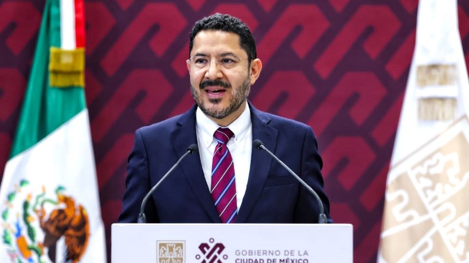 Martí Batres, jefe de Gobierno de la CDMX.