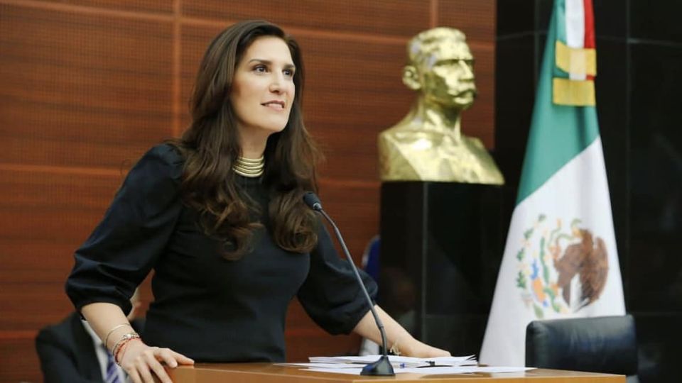 Kenia López Rabadán, senadora por el PAN.