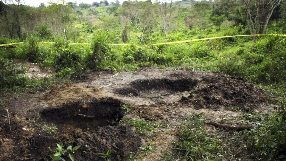 Se localizó una fosa clandestina en Tacámbaro, Michoacán.