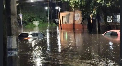 Inundadas colonias en Tlalpan y Magdalena Contreras