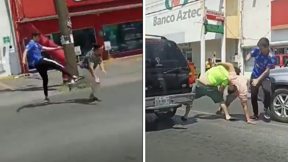 Pelea en Escobedo