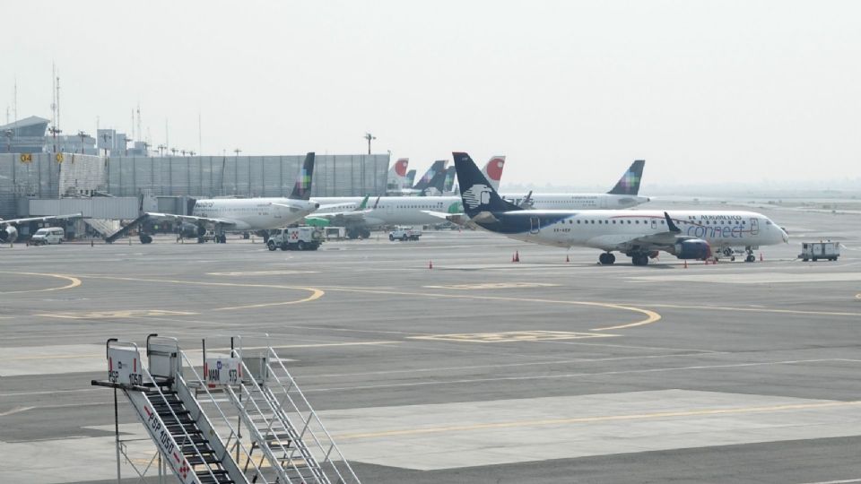 Aeropuerto Internacional de la Ciudad de México.