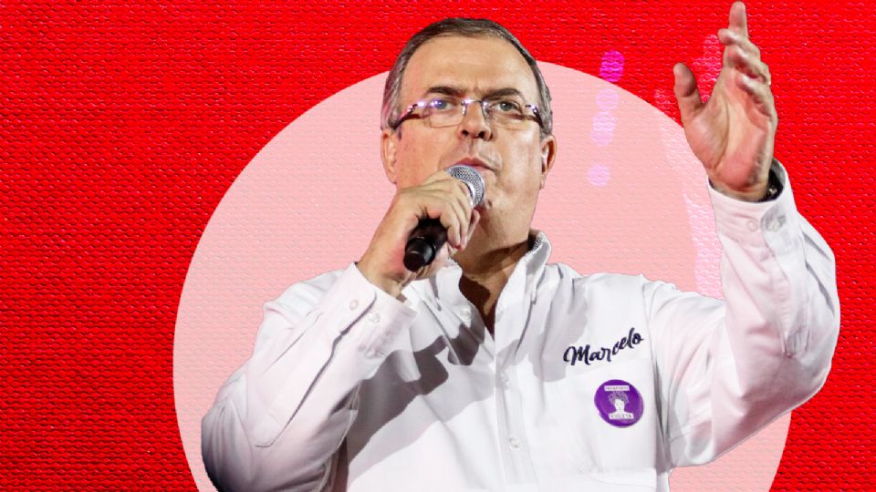 Marcelo Ebrard, aspirante a la candidatura presidencial por Morena.