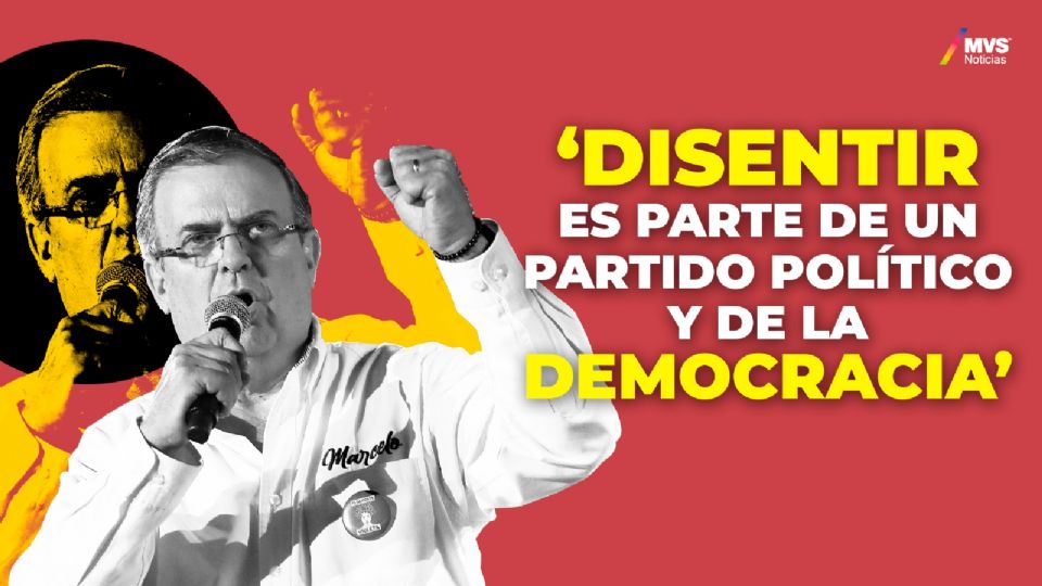 'Disentir es parte de un partido político y de la democracia'