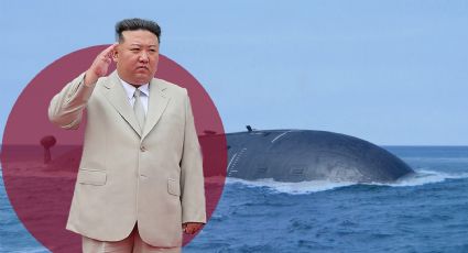 Kim Jong-un ‘presume’ nuevo submarino para ataques nucleares tácticos