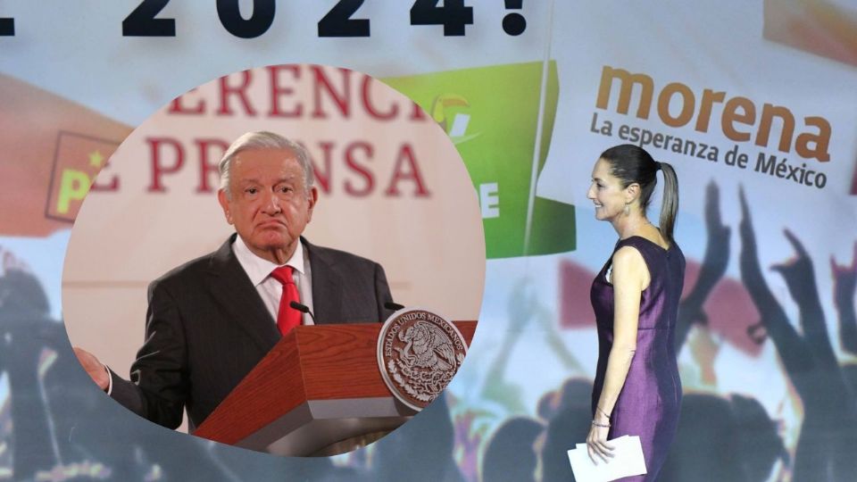 Andrés Manuel López Obrador y Claudia Sheinbaum.