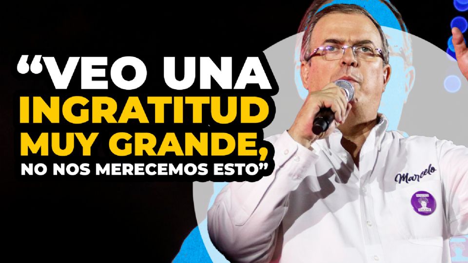 El excanciller sigue firme en su decisión de ser candidato presidencial en 2024.