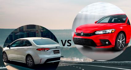 Corolla vs Honda Civic: ¿cuál es el que más te conviene? Aquí las características