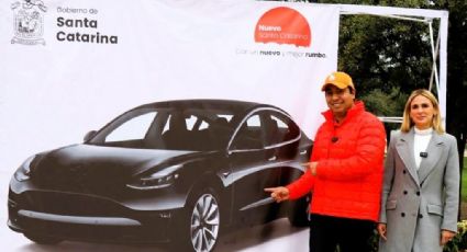 Santa Catarina anuncia rifa de dos Tesla por pago de predial