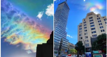 Nubes iridiscentes: Este fue el increíble fenómeno meteorológico captado en el cielo de la CDMX | VIDEO