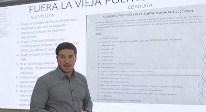 Samuel García acusa a PRIAN de querer robarle 2 mil 500 mdp a Nuevo León