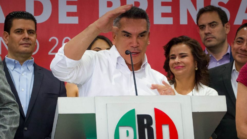 Alejandro Moreno Cárdenas, dirigente nacional del PRI.