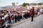 En Hidalgo, Claudia Sheinbaum afirma que en 2024 seguirá haciendo historia junto con el pueblo