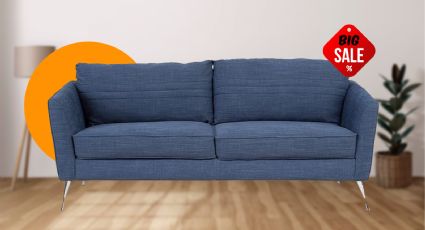 Liverpool: Sala love seat Dixy Jeans tiene descuento de 10 mil pesos en el Outlet