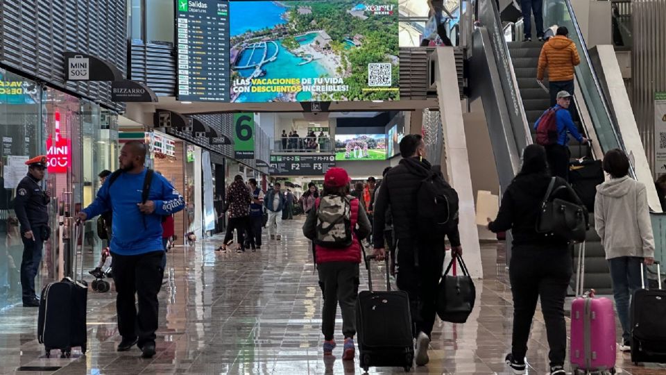 El AICM es de los aeropuertos más visitados en el mundo.