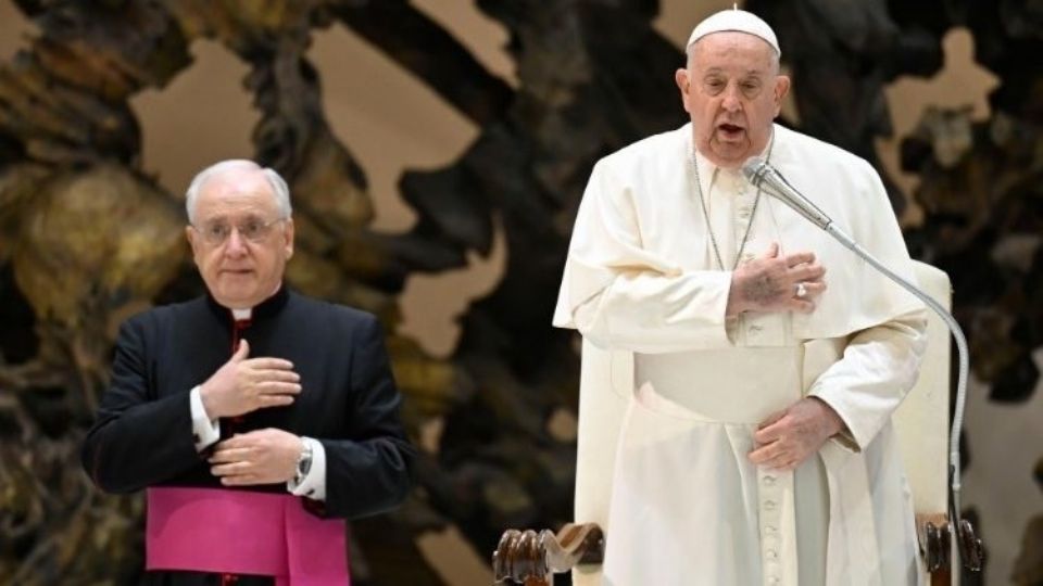 El Papa Francisco en una audiencia general.