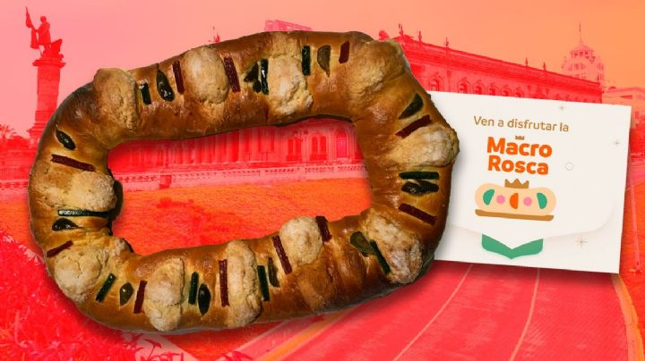 Invitan a la Macro Rosca de Reyes en la Macroplaza este 6 de enero