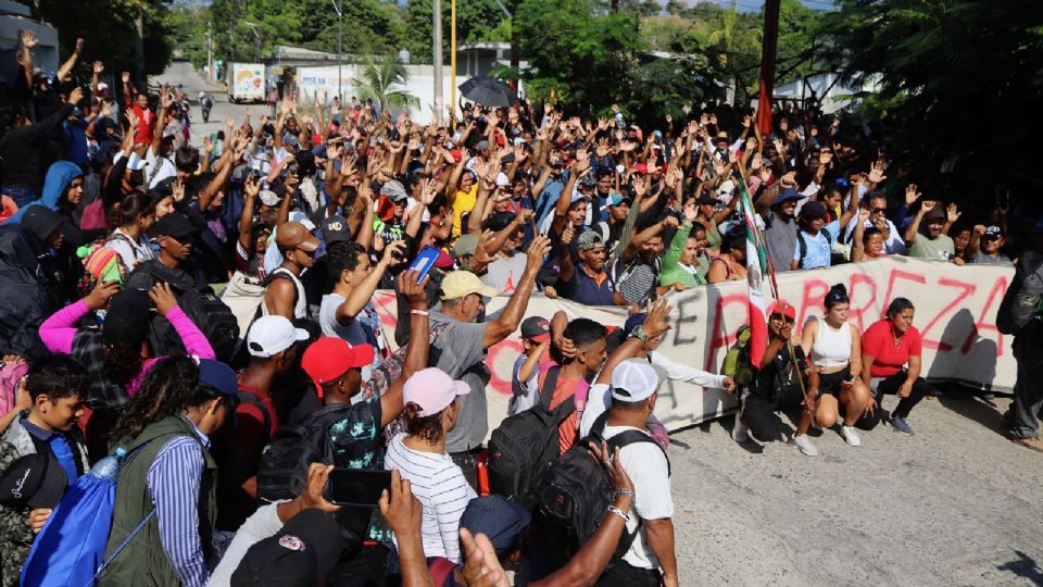 Caravana migrante.