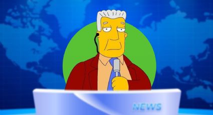 Así se vería Kent Brockman si fuera una persona real, según la Inteligencia Artificial