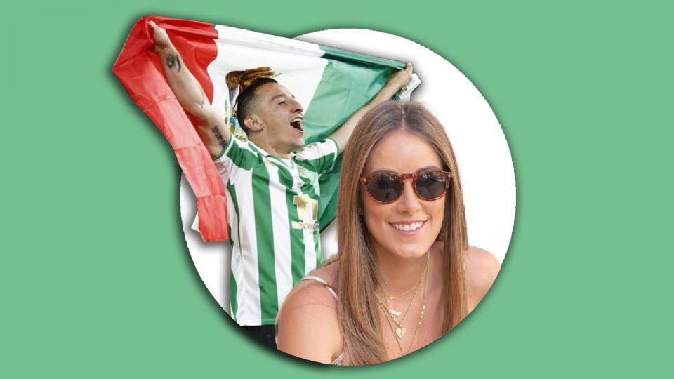 Andrés guardado y su esposa.