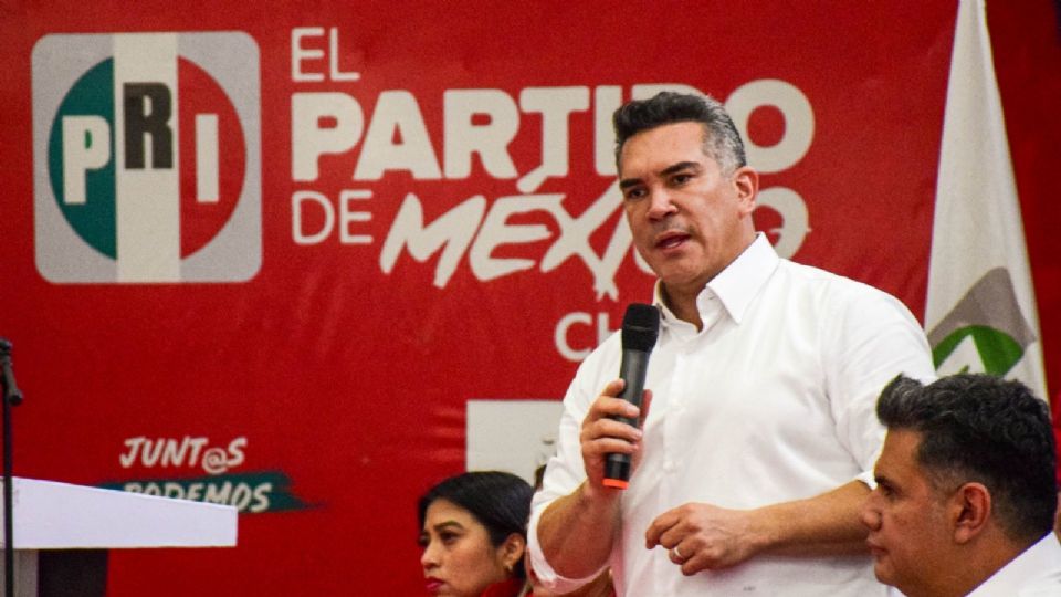 Alejandro Moreno, dirigente nacional del PRI.