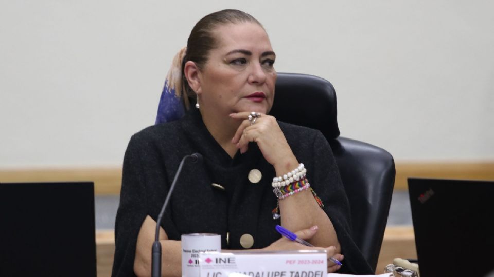 Guadalupe Taddei Zavala, presidenta del Instituto Nacional Electoral.
