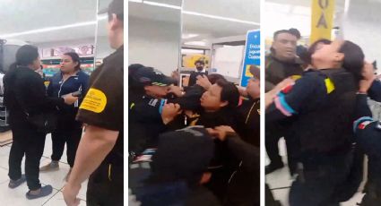 Lady Coppel: Captan a una mujer agrediendo a una policía en Puebla | VIDEO