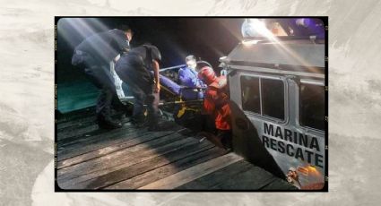 Isla Mujeres: Realizan acciones de búsqueda y rescate de embarcación que naufragó
