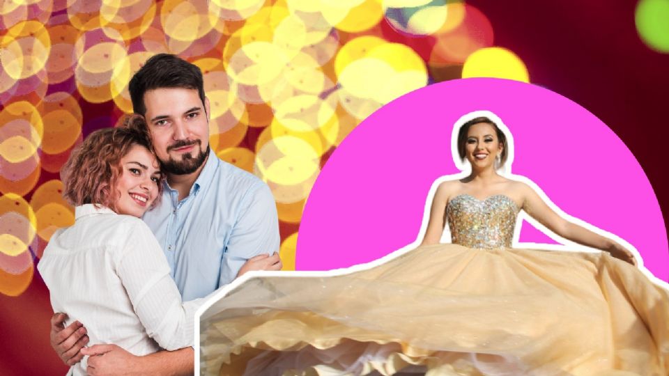 Quinceañera reconoce a su padrastro.