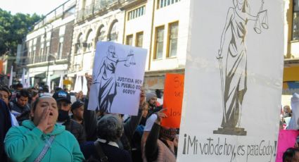 Repudian manifestantes a diputados de oposición por impedir la ratificación de Ernestina Godoy
