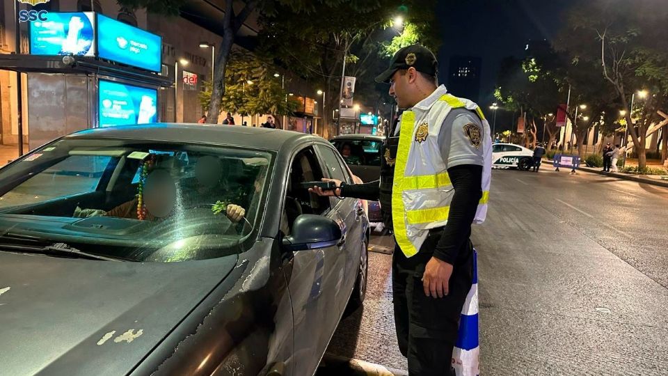 El alcoholímetro decembrino también envió a casi 2 mil 269 carros al corralón.