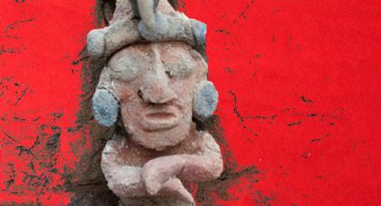 Tren Maya: Descubren una urna funeraria con el rostro del dios del maíz en el tramo 7