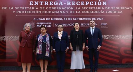 Segob, SSPC y Consejería Jurídica realizan cambio de titulares ante nuevo gobierno