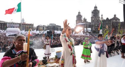 '1 de octubre, día histórico, en que una mujer ocupó por primera vez en México, la presidencia'